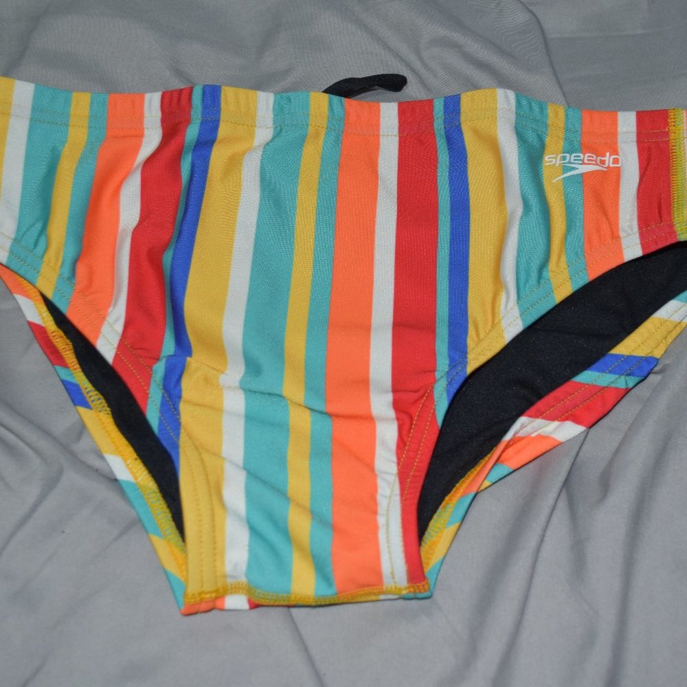 Clean Stripe Speedo
